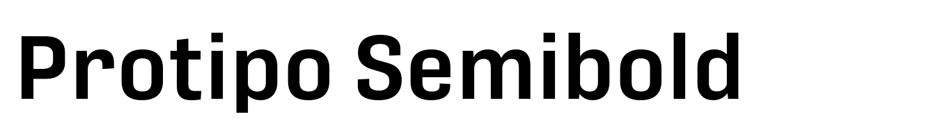 Protipo Semibold